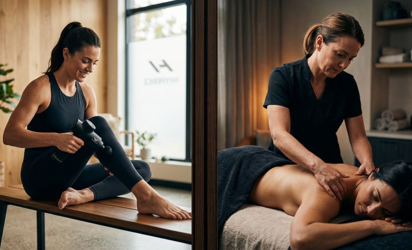 Massage Gun Benefits, Safe Use, and Massage Alternatives